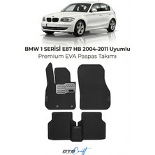 Otocraft Bmw 1 Serisi E87 Hb (2004-2011) Araca Özel 3D Havuzlu Eva Oto Paspas Full Set 5 Parça