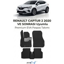 Otocraft Renault Captur 2 (2020 ve Sonrası) Araca Özel 3D Havuzlu Eva Oto Paspas Full Set 5 Parça