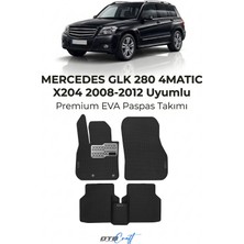 Otocraft Mercedes Glk 280 4matic X204 (2008-2012) Araca Özel 3D Havuzlu Eva Oto Paspas Full Set 5 Parça