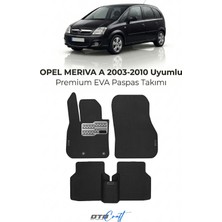Otocraft Opel Meriva A (2003-2010) Araca Özel 3D Havuzlu Eva Oto Paspas Full Set 5 Parça