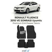 Otocraft Renault Fluence (2010 ve Sonrası) Araca Özel 3D Havuzlu Eva Oto Paspas Full Set 5 Parça