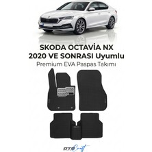 Otocraft Skoda Octavia Nx (2020 ve Sonrası) Araca Özel 3D Havuzlu Eva Oto Paspas Full Set 5 Parça