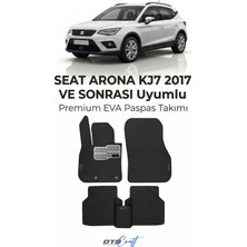 Otocraft Seat Arona Kj7 (2017 ve Sonrası) Araca Özel 3D Havuzlu Eva Oto Paspas Full Set 5 Parça