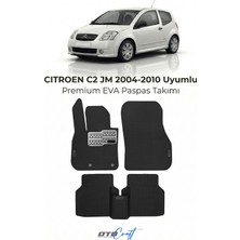 Otocraft Citroen C2 Jm (2004-2010) Araca Özel 3D Havuzlu Eva Oto Paspas Full Set 5 Parça