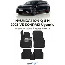 Otocraft Hyundai Ioniq 5 N (2023 ve Sonrası) Araca Özel 3D Havuzlu Eva Oto Paspas Full Set 5 Parça
