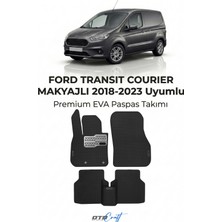 Otocraft Ford Transit Courier Makyajli (2018-2023) Araca Özel 3D Havuzlu Eva Oto Paspas Full Set 5 Parça