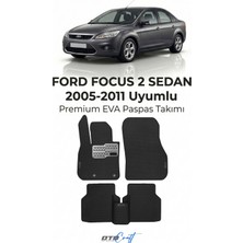 Otocraft Ford Focus 2 Sedan (2005-2011) Araca Özel 3D Havuzlu Eva Oto Paspas Full Set 5 Parça
