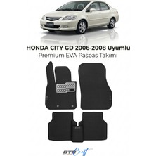 Otocraft Honda City Gd (2006-2008) Araca Özel 3D Havuzlu Eva Oto Paspas Full Set 5 Parça