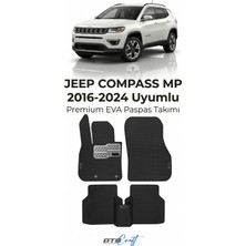 Otocraft Jeep Compass Mp (2016-2024) Araca Özel 3D Havuzlu Eva Oto Paspas Full Set 5 Parça