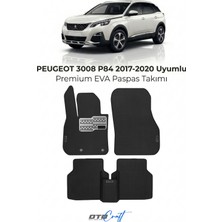 Otocraft Peugeot 3008 P84 (2017-2020) Araca Özel 3D Havuzlu Eva Oto Paspas Full Set 5 Parça