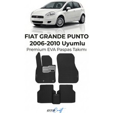 Otocraft Fiat Grande Punto (2006-2010) Araca Özel 3D Havuzlu Eva Oto Paspas Full Set 5 Parça