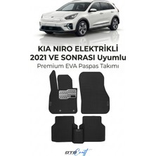 Otocraft Kia Niro Elektrikli (2021 ve Sonrası) Araca Özel 3D Havuzlu Eva Oto Paspas Full Set 5 Parça