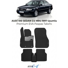 Otocraft Audi 100 Sedan C4 (1994-1997) Araca Özel 3D Havuzlu Eva Oto Paspas Full Set 5 Parça