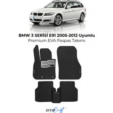 Otocraft Bmw 3 Serisi E91 (2005-2012) Araca Özel 3D Havuzlu Eva Oto Paspas Full Set 5 Parça
