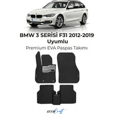 Otocraft Bmw 3 Serisi F31 (2012-2019) Araca Özel 3D Havuzlu Eva Oto Paspas Full Set 5 Parça