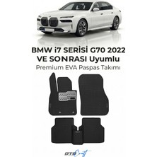 Otocraft Bmw I7 Serisi G70 (2022 ve Sonrası) Araca Özel 3D Havuzlu Eva Oto Paspas Full Set 5 Parça