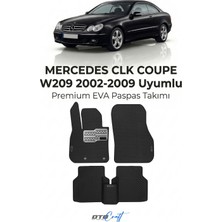 Otocraft Mercedes Clk Coupe W209 (2002-2009) Araca Özel 3D Havuzlu Eva Oto Paspas Full Set 5 Parça