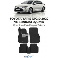 Otocraft Toyota Yaris XP210 (2020 ve Sonrası) Araca Özel 3D Havuzlu Eva Oto Paspas Full Set 5 Parça