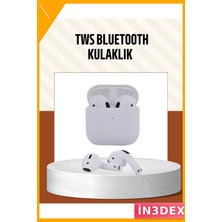 İn3dex Tws Bluetooth Kulaklık Gürültü Önleyici Hifi Stereo iPhone Uyumlu