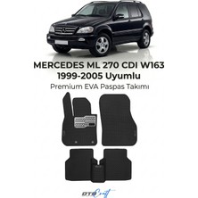 Otocraft Mercedes ml 270 Cdı W163 (1999-2005) Araca Özel 3D Havuzlu Eva Oto Paspas Full Set 5 Parça