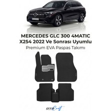 Otocraft Mercedes Glc 300 4matic X254 (2022 ve Sonrası) Araca Özel 3D Havuzlu Eva Oto Paspas Full Set 5 Parça