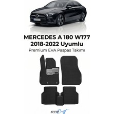 Otocraft Mercedes A 180 W177 (2018-2022) Araca Özel 3D Havuzlu Eva Oto Paspas Full Set 5 Parça