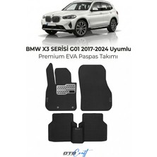 Otocraft Bmw X3 Serisi G01 (2017-2024) Araca Özel 3D Havuzlu Eva Oto Paspas Full Set 5 Parça