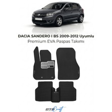 Otocraft Dacia Sandero I Bs (2009-2012) Araca Özel 3D Havuzlu Eva Oto Paspas Full Set 5 Parça