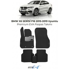 Otocraft Bmw X6 Serisi F16 (2015-2019) Araca Özel 3D Havuzlu Eva Oto Paspas Full Set 5 Parça