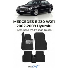 Otocraft Mercedes E 230 W211 (2002-2009) Araca Özel 3D Havuzlu Eva Oto Paspas Full Set 5 Parça