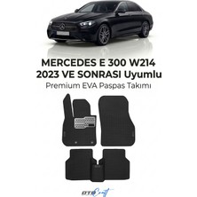 Otocraft Mercedes E 300 W214 (2023 ve Sonrası) Araca Özel 3D Havuzlu Eva Oto Paspas Full Set 5 Parça