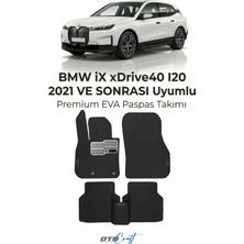 Otocraft Bmw Ix XDRIVE40 I20 (2021 ve Sonrası) Araca Özel 3D Havuzlu Eva Oto Paspas Full Set 5 Parça
