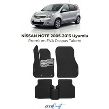 Otocraft Nissan Note (2005-2013) Araca Özel 3D Havuzlu Eva Oto Paspas Full Set 5 Parça