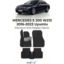 Otocraft Mercedes E 200 W213 (2016-2023) Araca Özel 3D Havuzlu Eva Oto Paspas Full Set 5 Parça