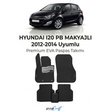 Otocraft Hyundai I20 Pb Makyajli (2012-2014) Araca Özel 3D Havuzlu Eva Oto Paspas Full Set 5 Parça