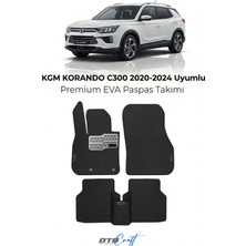 Otocraft Kgm Korando C300 (2020-2024) Araca Özel 3D Havuzlu Eva Oto Paspas Full Set 5 Parça