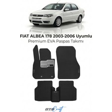 Otocraft Fiat Albea 178 (2003-2006) Araca Özel 3D Havuzlu Eva Oto Paspas Full Set 5 Parça