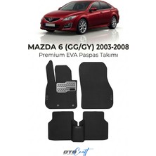 Otocraft Mazda 6 Gg Gy (2003-2008) Araca Özel 3D Havuzlu Eva Oto Paspas Full Set 5 Parça