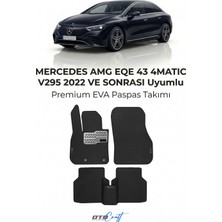 Otocraft Mercedes Amg Eqe 43 4matic V295 (2022 ve Sonrası) Araca Özel 3D Havuzlu Eva Oto Paspas Full Set 5 Parça