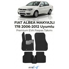Otocraft Fiat Albea Makyajli 178 (2006-2012) Araca Özel 3D Havuzlu Eva Oto Paspas Full Set 5 Parça