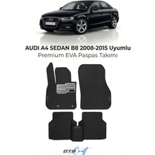 Otocraft Audi A4 Sedan B8 (2008-2015) Araca Özel 3D Havuzlu Eva Oto Paspas Full Set 5 Parça