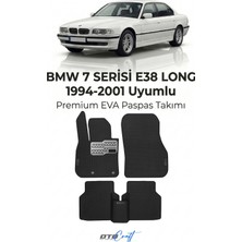 Otocraft Bmw 7 Serisi E38 Long (1994-2001) Araca Özel 3D Havuzlu Eva Oto Paspas Full Set 5 Parça