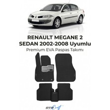 Otocraft Renault Megane 2 Sedan (2002-2008) Araca Özel 3D Havuzlu Eva Oto Paspas Full Set 5 Parça