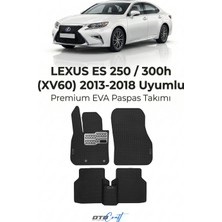 Otocraft Lexus Es 250 300H XV60 (2013-2018) Araca Özel 3D Havuzlu Eva Oto Paspas Full Set 5 Parça