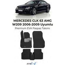 Otocraft Mercedes Clk 63 Amg W209 (2006-2009) Araca Özel 3D Havuzlu Eva Oto Paspas Full Set 5 Parça