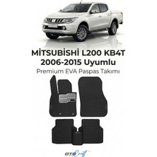 Otocraft Mitsubishi L200 KB4T (2006-2015) Araca Özel 3D Havuzlu Eva Oto Paspas Full Set 5 Parça