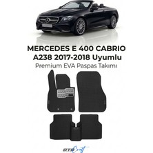 Otocraft Mercedes E 400 Cabrio A238 (2017-2018) Araca Özel 3D Havuzlu Eva Oto Paspas Full Set 5 Parça