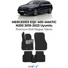Otocraft Mercedes Eqc 400 4matic N293 (2019-2023) Araca Özel 3D Havuzlu Eva Oto Paspas Full Set 5 Parça