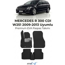 Otocraft Mercedes R 300 Cdı W251 (2009-2013) Araca Özel 3D Havuzlu Eva Oto Paspas Full Set 5 Parça