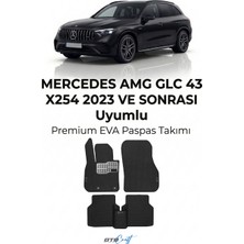 Otocraft Mercedes Amg Glc 43 X254 (2023 ve Sonrası) Araca Özel 3D Havuzlu Eva Oto Paspas Full Set 5 Parça